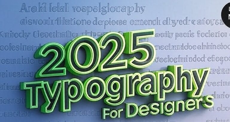 typography for graphic designers 2025