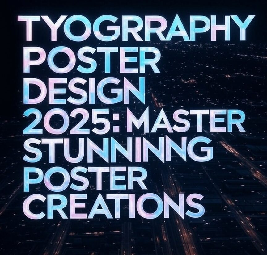 Typography Poster Design 2025