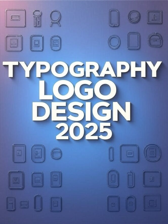 typography logo design 2025