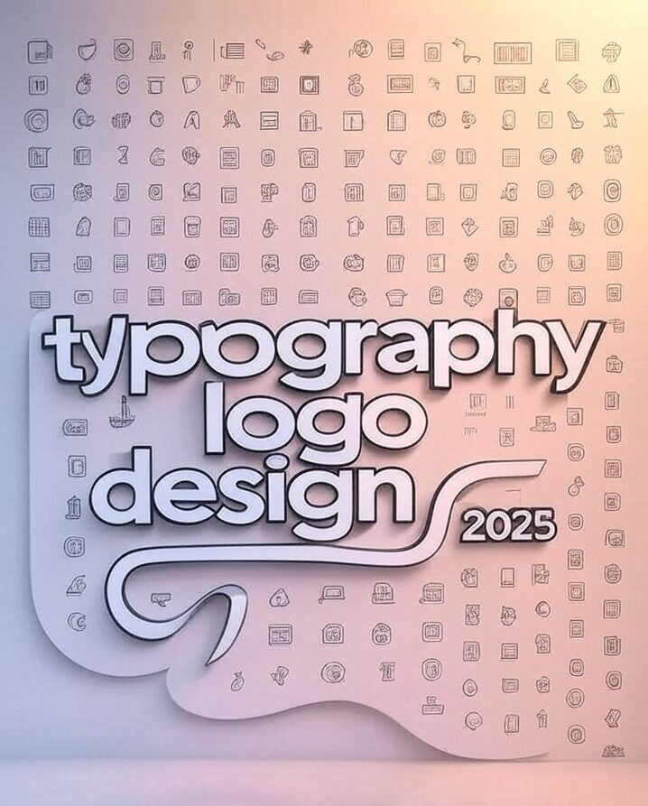 typography logo design 2025