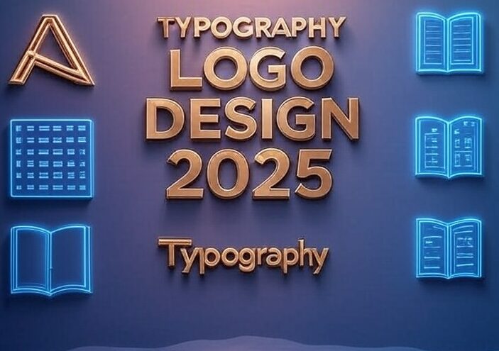 typography logo design 2025