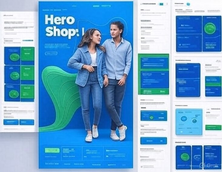 website mockups 2025